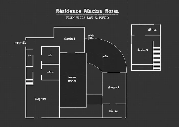 Hébergement de vacances Résidence Marina Rossa Porto-Vecchio (Corsica)